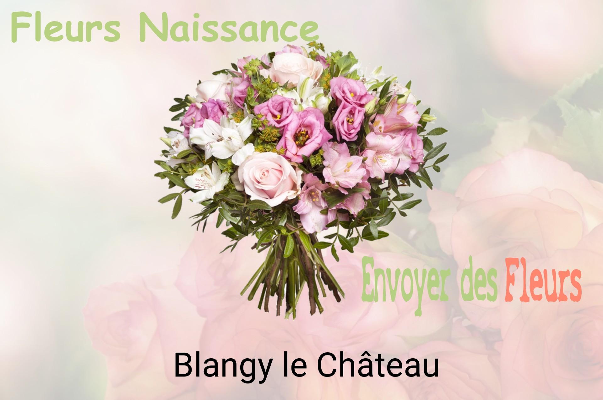 Bouquet de fleurs de naissance livré à Blangy-le-Château