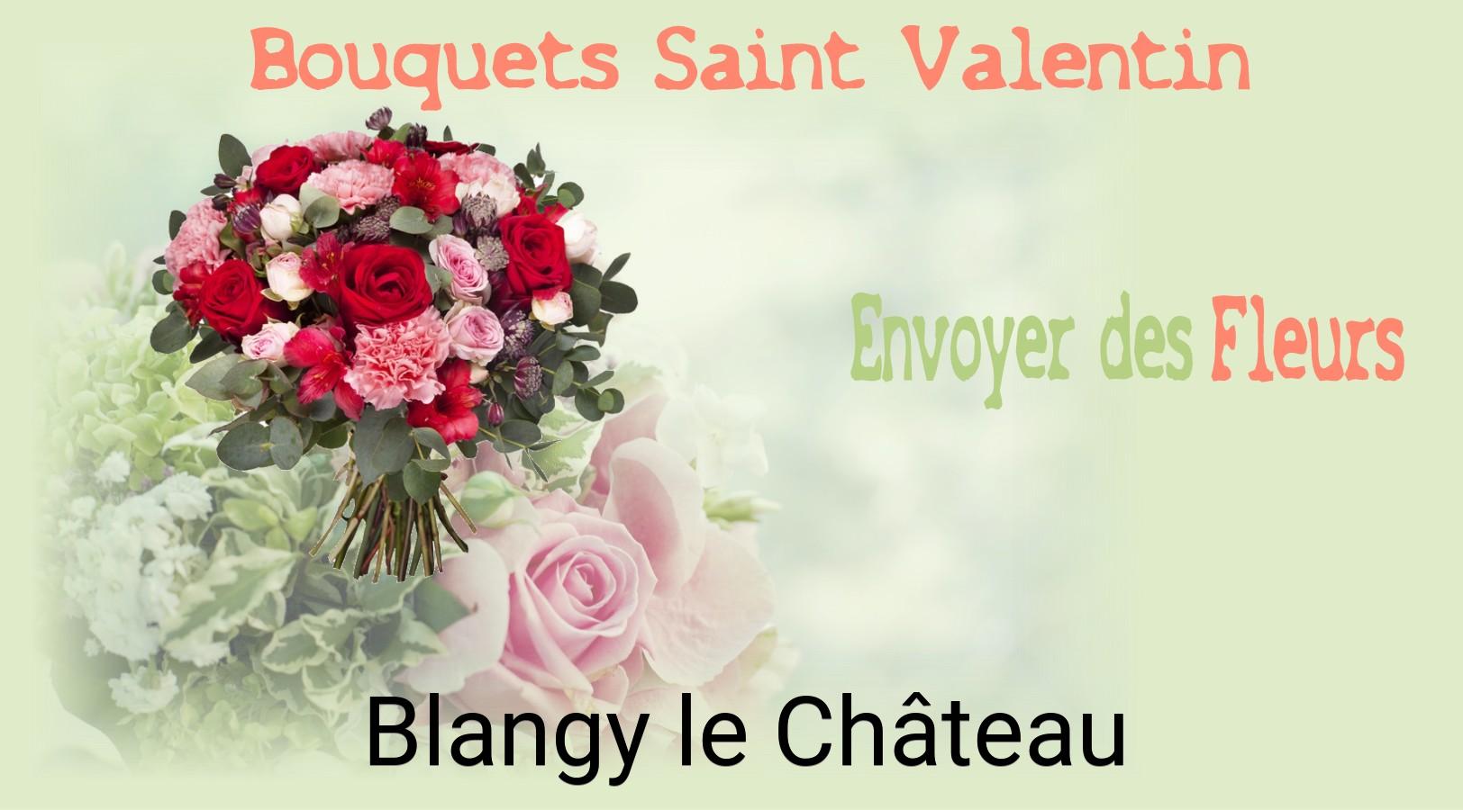 Roses de Saint-Valentin livrées à Blangy-le-Château